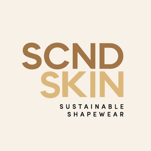 Logo and brand guide for a sustainable shapewear brand