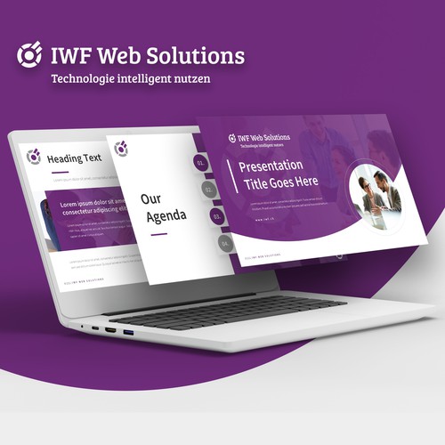 Plantilla de Powerpoint propuesta en el concurso por obicatlia