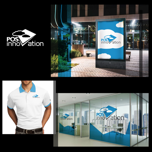 Modern and sophisticated logo- Point of sale system Diseño de iconAge