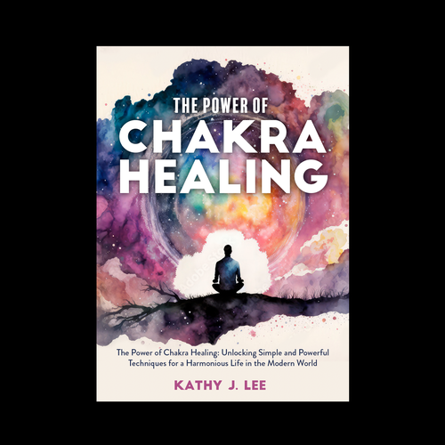 🔥🔥-=  UNIQUE CHAKRA HEALING KDP Ebook Cover =- 🔥🔥 Design by marta_brk