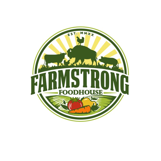 FarmStrong FoodHouse Logo | Logo design contest