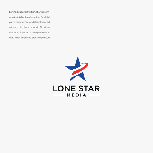 Lone Star Logo Contest Diseño de LarryDesign™