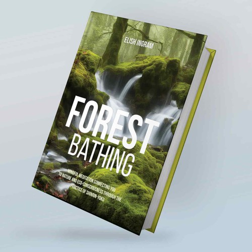 Design a Cover for Book on Forest Bathing Design réalisé par 99_master