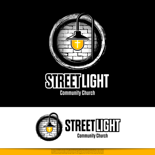 Design Young, Hip, Urban - Streetlight Community Church Logo por DC | DesignBr