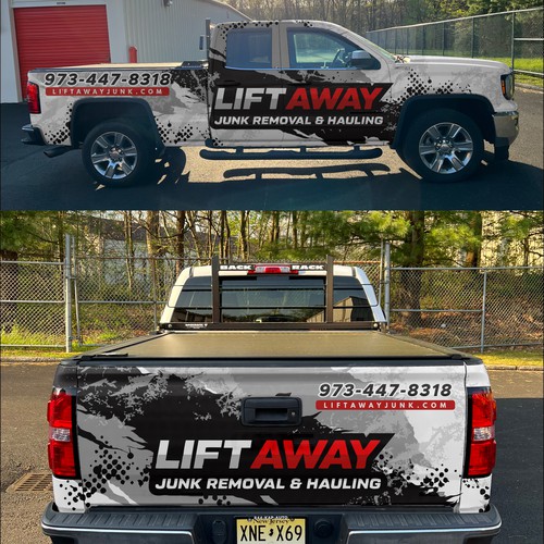 Cool Truck Wrap for Junk Removal Business Design by dnite