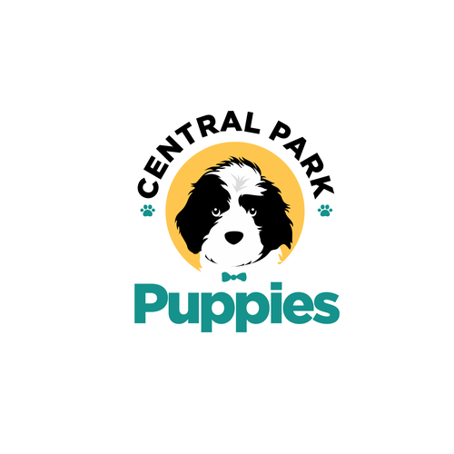 Design a heartfelt, modern logo for a brand that brings families and puppies together. Design by .m.i.a.