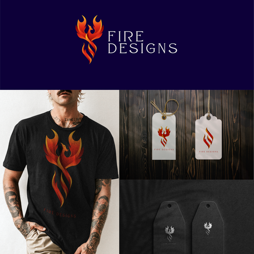 Fire Designs logo extravaganza!! Design by Artdityax