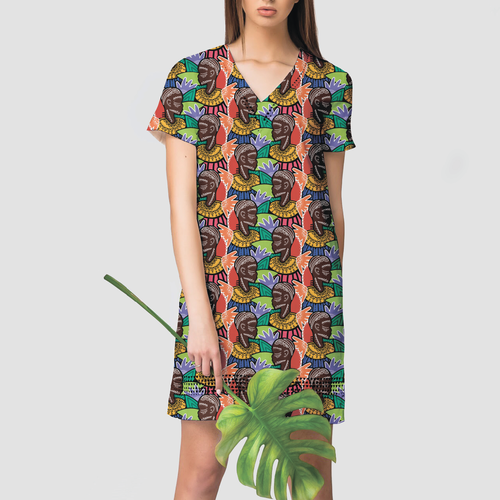 Apparel/Textile Designs - Women of Color Inspired Designs Design by Volha_Petra