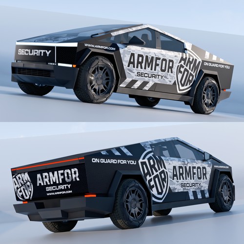 Car, truck or van wrap contest entry by adelea