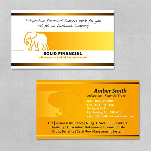 New stationery wanted for SOLID FINANCIAL Diseño de outmyowl