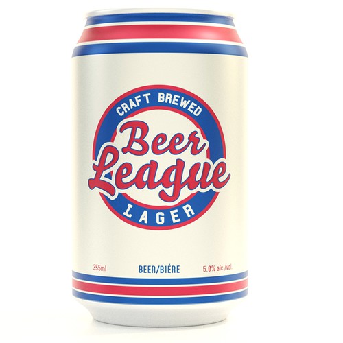 Re-design sports themed craft lager to appeal to today's beer consumers Diseño de point0works