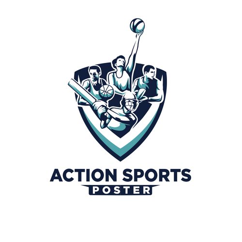 Highly engaging logo for sports digital art/photography business appealing to junior sports parents Design by SweetPain