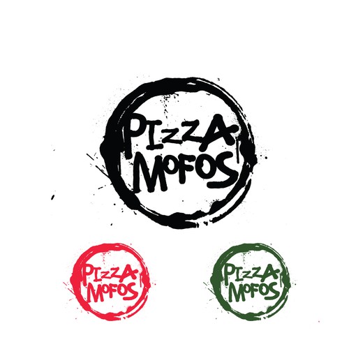 Old School graffiti artist meets new school Pizza Maker Design by JCGWdesign