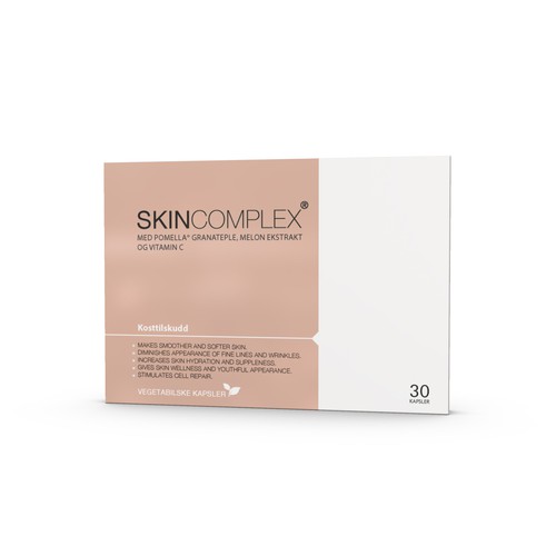 Box design for a advanced skin care supplement Design by akwas