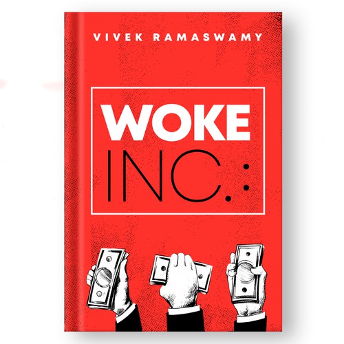Woke Inc. Book Cover Design by Julia89