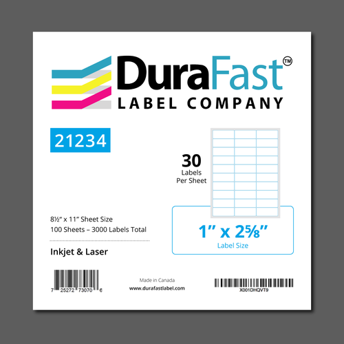 Label Company needs a Design for Pack of 100 'Sheet Label' Product Design by SamKiarie