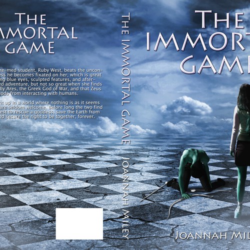 Unique book cover for suspenseful paranormal-romance novel! Design by Chameleonstudio74