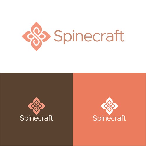 "Spinecraft logo for online pilates platform" winning Logo design