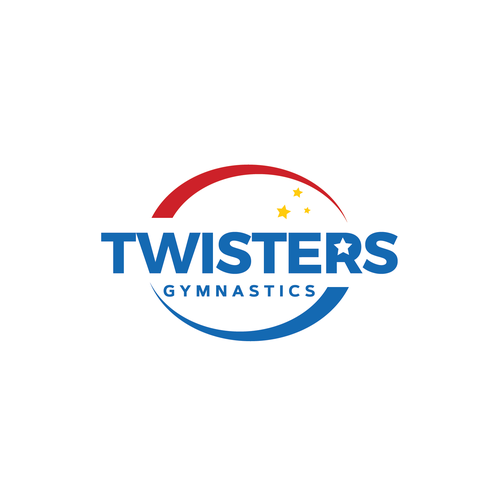 Twister Gymnastics Logo Rebrand - Modern, Exciting, Clean Logo Update for Kids Gymnastics Facility Design by Vinzsign™