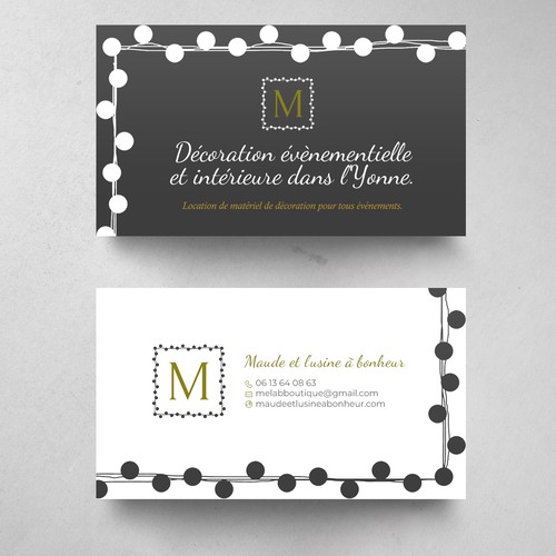 Business card contest entry by chandrayaan.creative