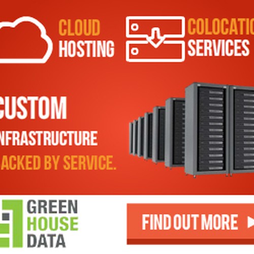 Flash Banner Ad for a Colocation Company