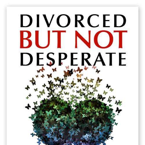 book or magazine cover for Divorced But Not Desperate Design por pixeLwurx