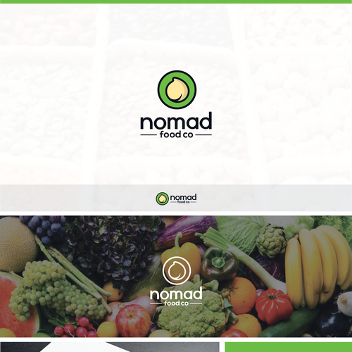 Create an eye-catching logo for nomad food co., producers of Mediterranean cuisine Design by gagy07