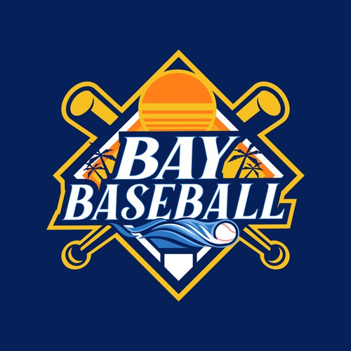 Bay Baseball - Logo Ontwerp door indraDICLVX