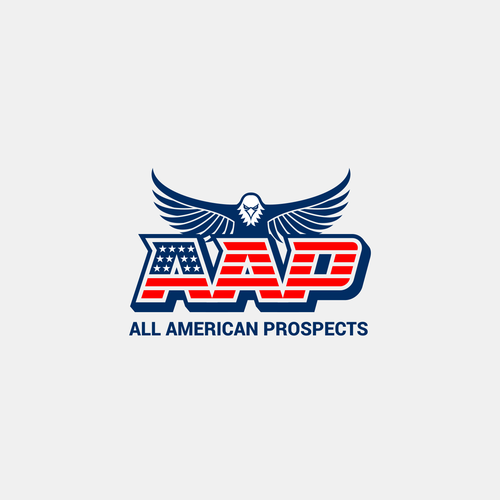 All American Prospects Baseball logo design! Design by XarXi