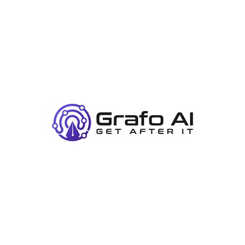 GrafoAI | Artificial Intelligence Writer Logo Design by KOUSH!K