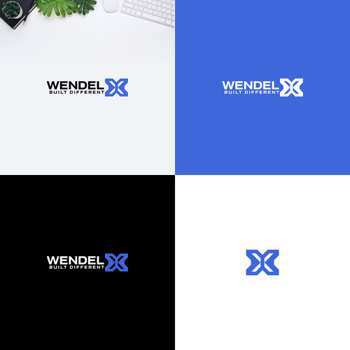 Luxury Logo Design for Wendel X — A Premium Construction Brand Built Different Design by P Ʌ H Ʌ M B I T ™