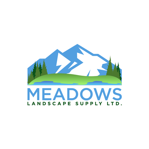 Create an updated and modern look of Meadows Landscape Supply Ltd