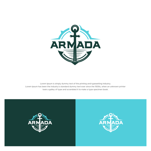 Armada Management Logo Design Design by MotionPixelll™