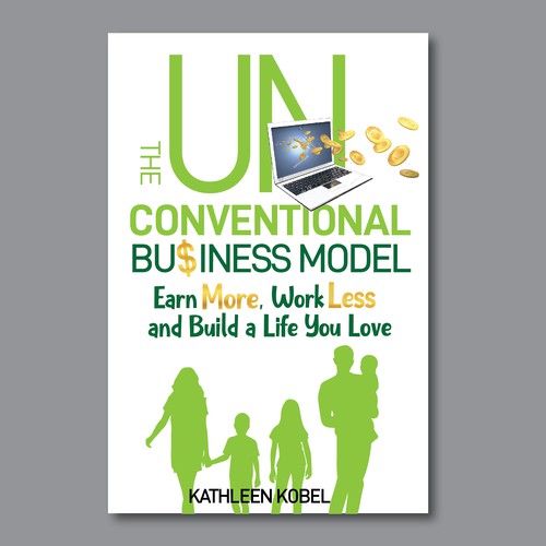 Book Cover Design (The Unconventional Business Model) Design by Desry