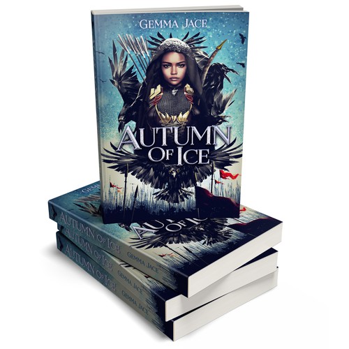 Dark Magical Kingdom of Ice book cover Design by Chifu Studio