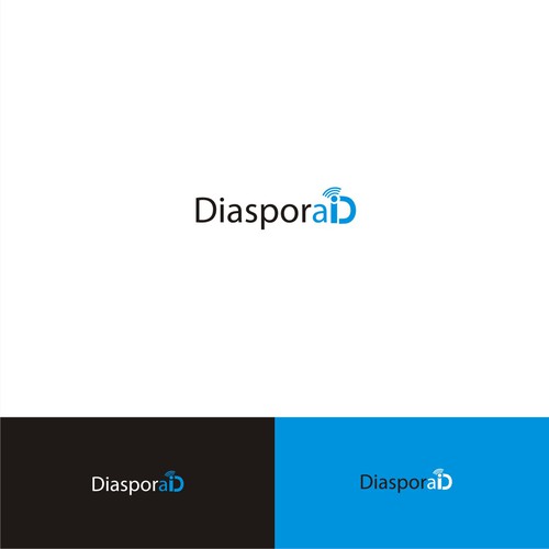Design a powerful logo for diasporaid, an impact-oriented network/platform for expats Design by Root.circle