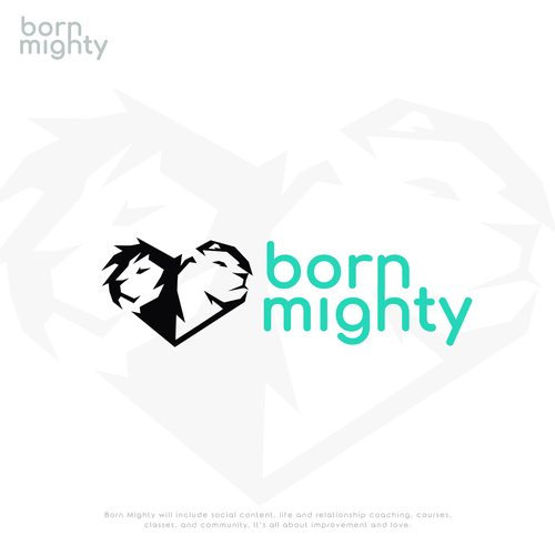 Bring “Born Mighty” Logo and Social To The Masses! Design by >>Jelena<<