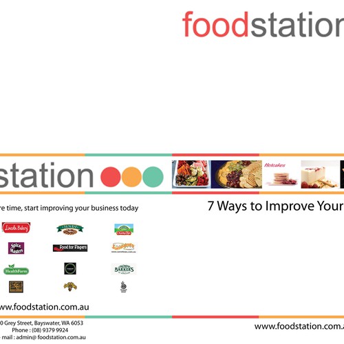 Create the next postcard or flyer for Foodstation Réalisé par V.M.74