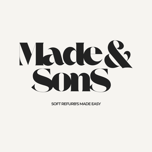 Luxury Meets Ease: Logo & Card Design for Made & Sons Design by Khushbu_Gohil