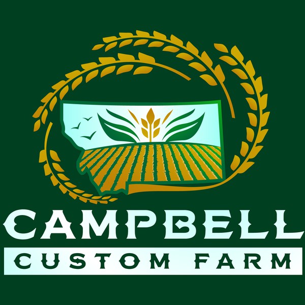 Classic Logo for a dry land farming in Montana