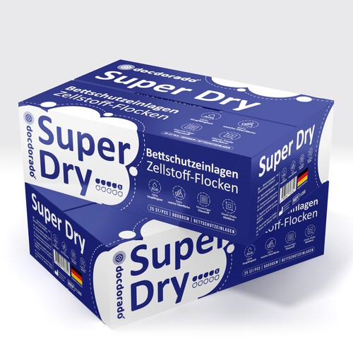 Designs | docdorado superdry cartonage | Product packaging contest