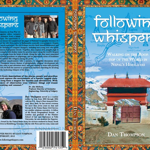 Design an exotic,  Nepal-themed travel book cover  Ontwerp door Sun_