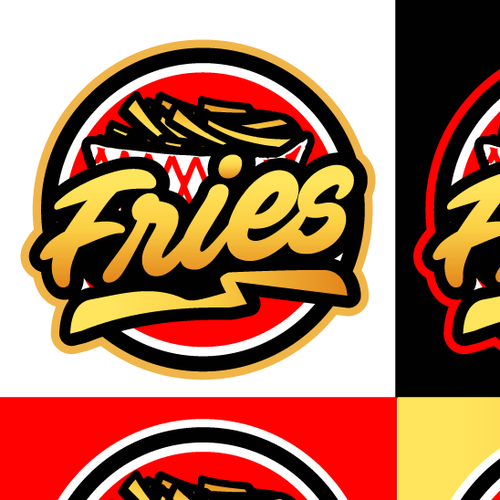 French Fries Restaurant Logo Design by NextLevelSES