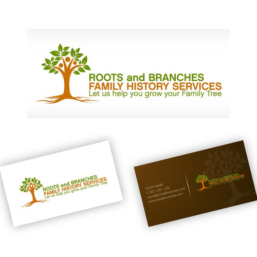 Help Roots And Branches Family History Services with a new logo Design by g'twitz