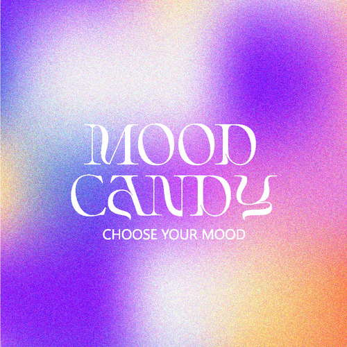 Logo for MOOD BOOSTING supplment called MOOD CANDY Design by vvxo.design