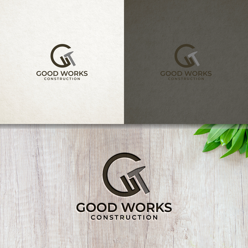 Classy construction logo Design by D E B O ™