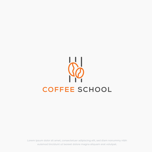 Memorable Logo Design for Coffee School -  powered by the world's first prison-based coffee company Design von LarkFlow Digital