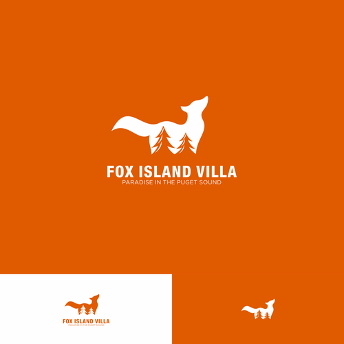 Design a Vacation Home Logo that Depicts Paradise on Fox Island Design by SWARN " O