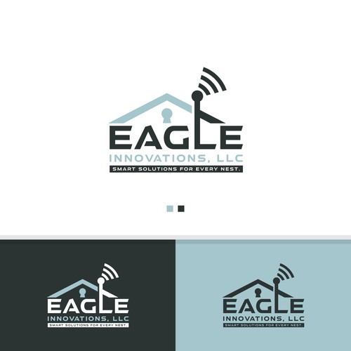 Logo design for installation company Design by StudioJack