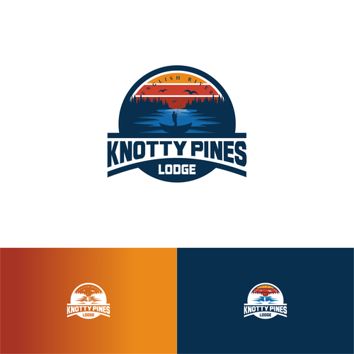 Knotty Pines Lodge-ontwerp door MotionPixelll™